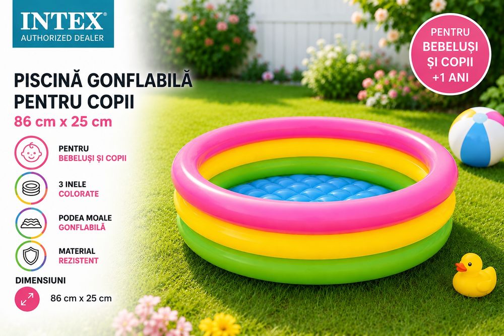 piscina intex 86x25 1-3 ani