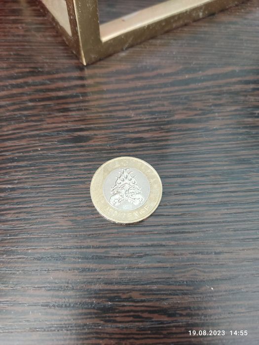 Монета 100 тенге из серии "сакский стиль"