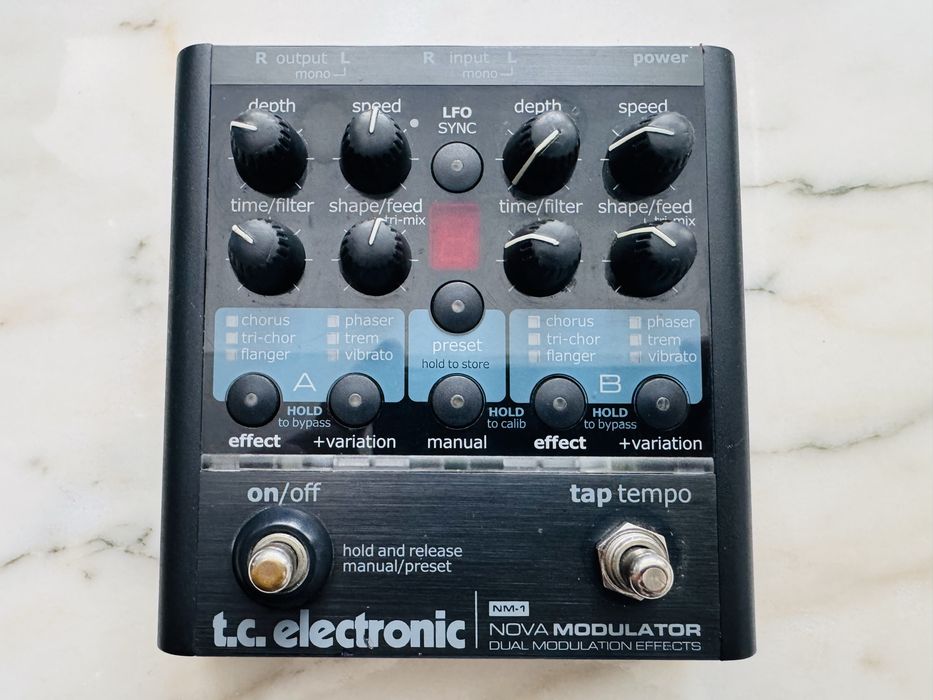 Ефект за китара T.C. Electronic NM-1 Nova Modulator !