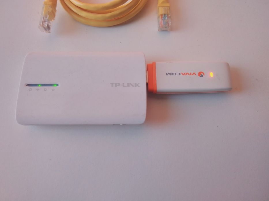 tp-link 4G  USB рутер не е кодиран работи прекрасно с всичките