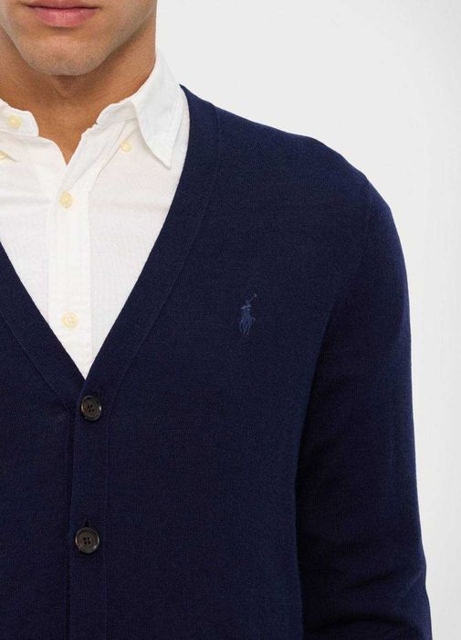Polo Ralph Lauren мужской кардиган из шерсти РАЗМЕР XL, 2XL.
