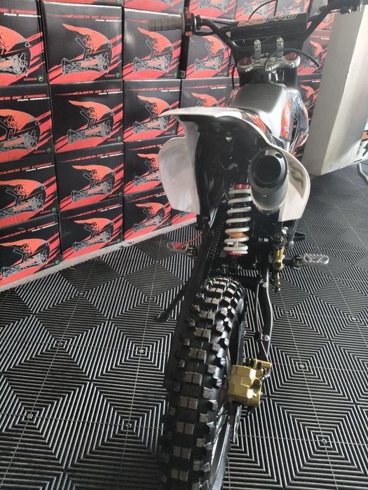 Moto cross KXD PRO Germany 140cc manual suspensie reglabila 4 viteze roti 14 17 inch nou cu garantie arATE