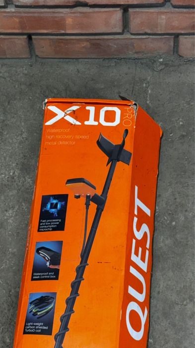 Металлоискатель Quest X10 Pro