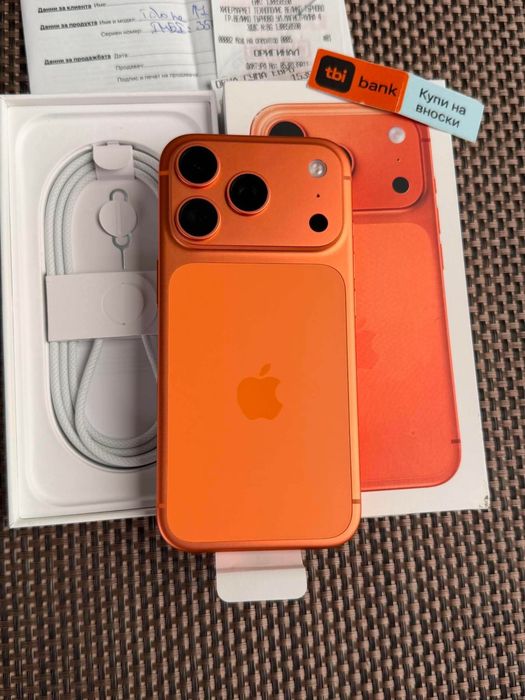 НОВ! 512Gb*ЛИЗИНГ* iPhone 17 Pro Cosmic Orange 24М ГАРАНЦИЯ
