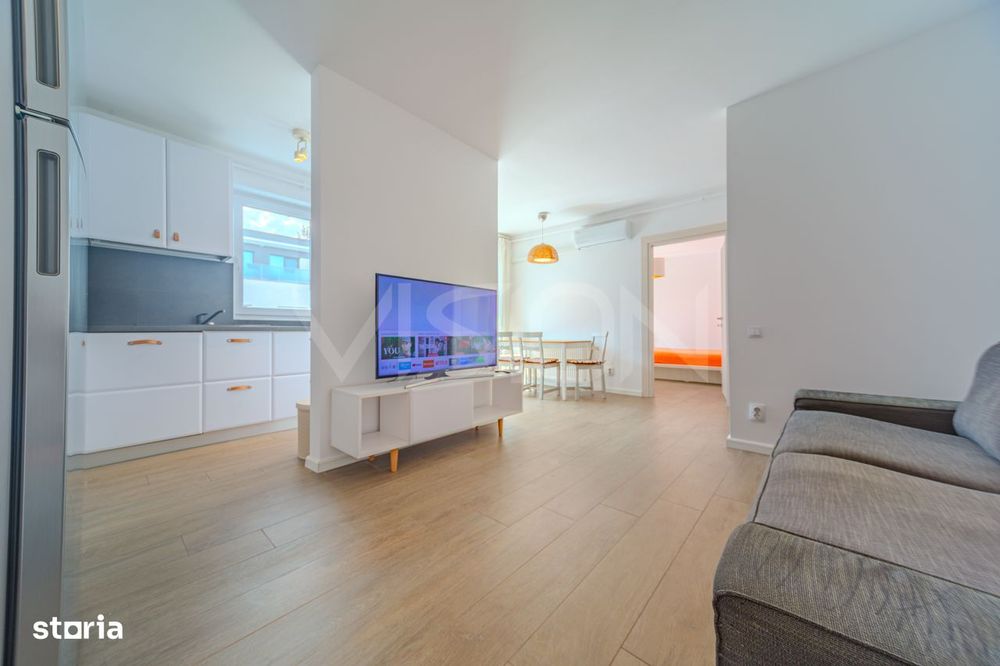 2 dormitoare + living | 69m² + terasă | modern, renovat | Între Lacuri