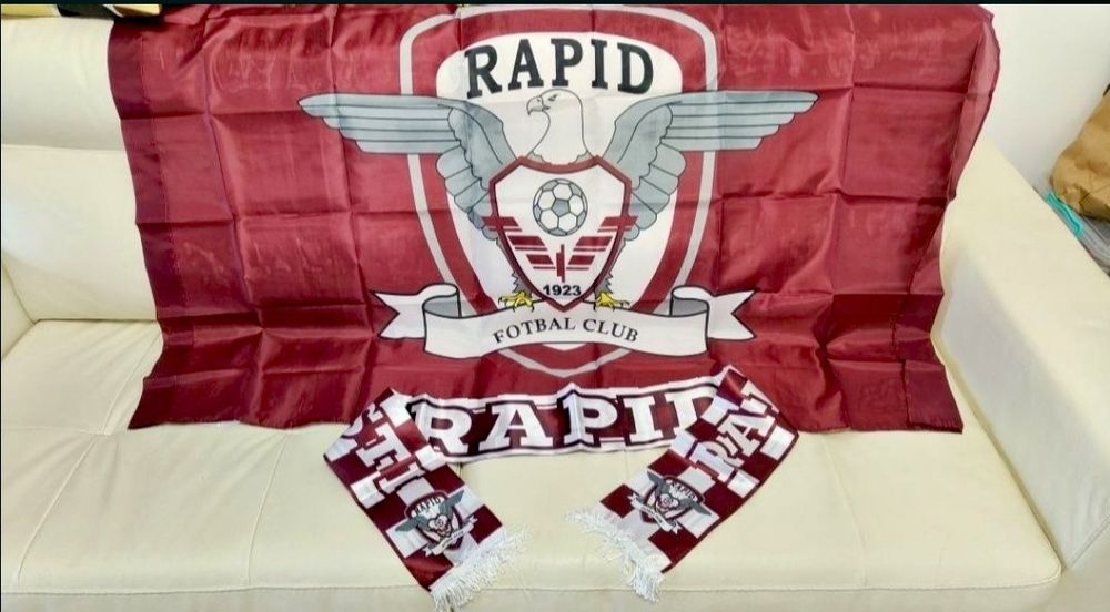 Steag Rapid + Esarfa Rapid SET