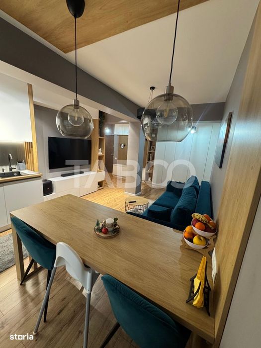 Apartament 3 camere ultra modern cu balcon mobilat utilat Turnisor