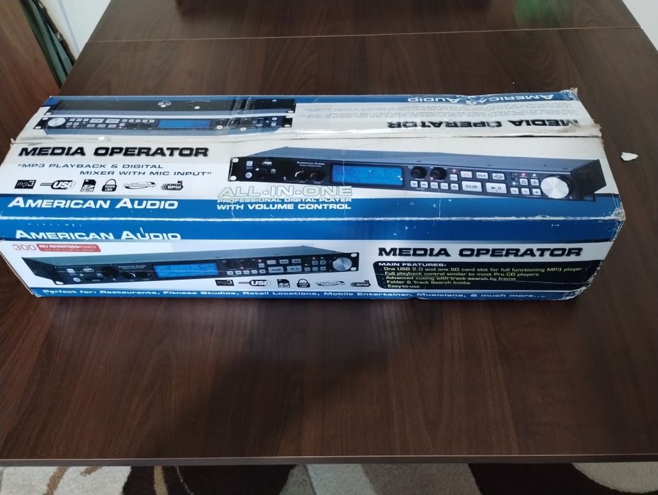 American audio media operator