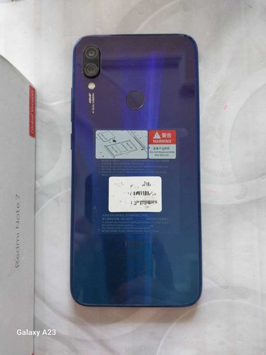 Телефон Redmi Note 7 смартфон