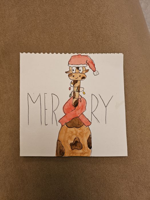 Коледни картички, изработени с любов