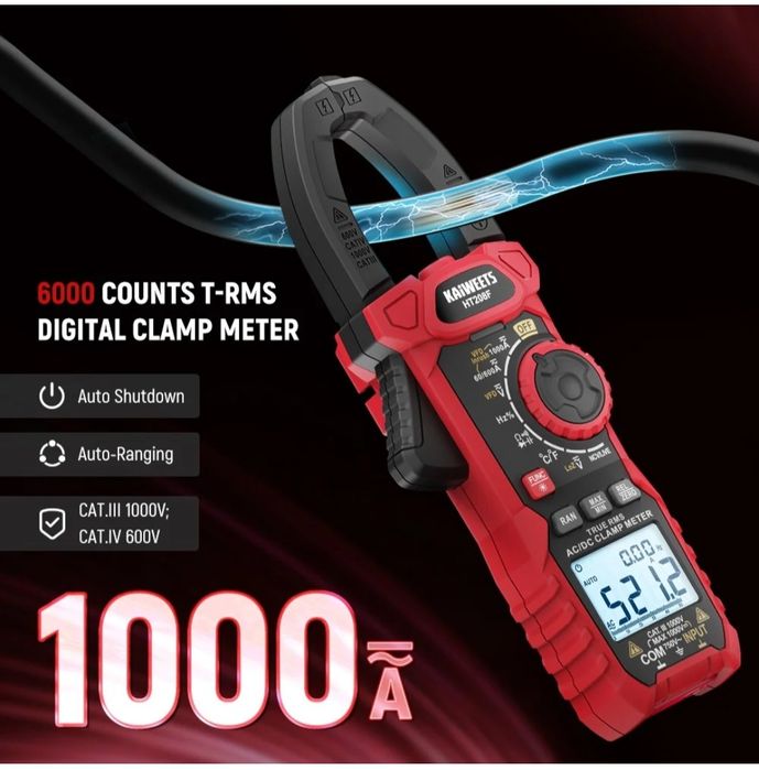 Clampmetru multimetru Kaiweets HT208F digital  Clamp meter