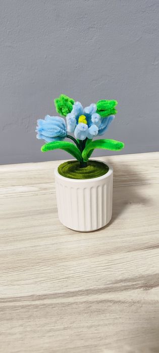 Пухкави цветя ръчна изработка! Слънчоглед и др.