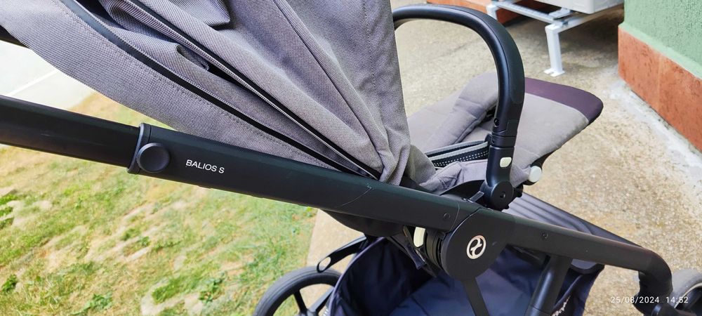 Отлична бебешка количка 3в1 Cybex Balios S и стол за кола Aton 5