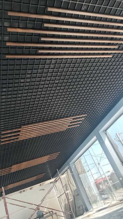 Грильято потолок | Грилято | сеточный потолок | клеточный | Grilyato |