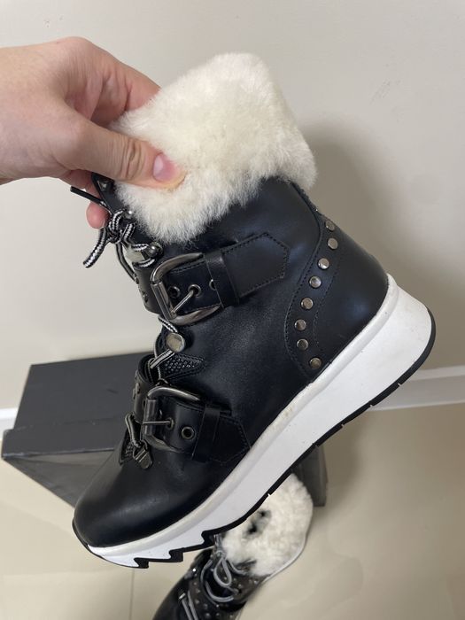 Кожени боти с вълна Ciaboo