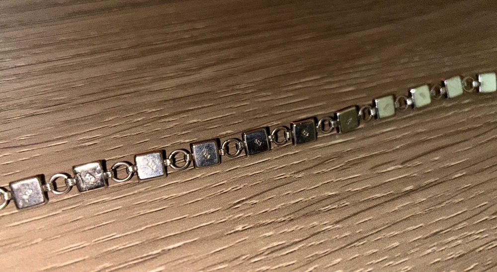 Серебряный браслет от сглаза