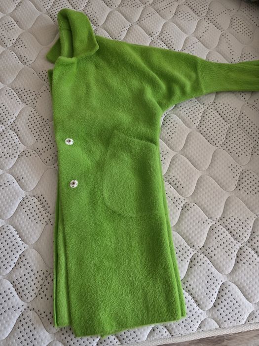 Дамско сако с принт и кашмирена жилетка