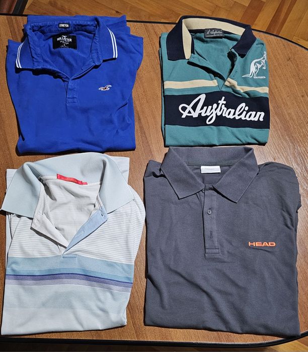 Pachet 4 tricouri Australian/ Hollister/ Head/ FS