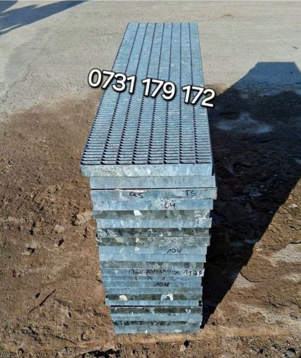 Trepte zincate galvanizat