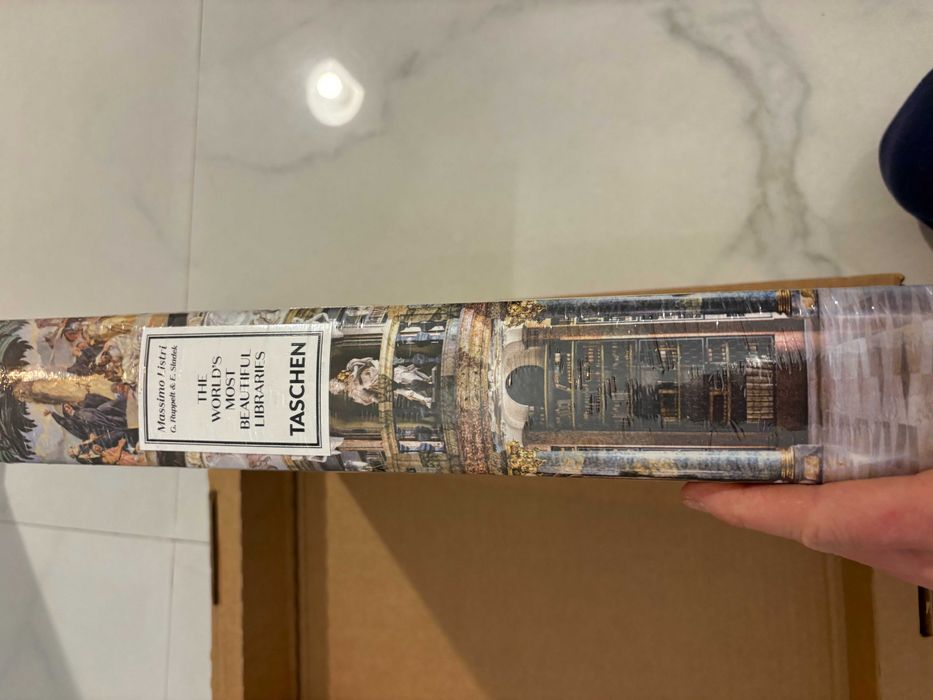 Massimo Listri – The World’s Most Beautiful Libraries (TASCHEN, XXL Edition) – NOUĂ, în cutie de transport