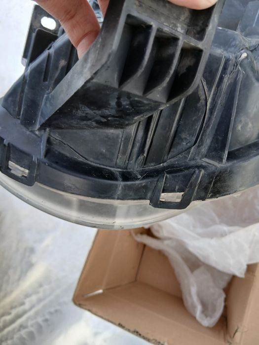 Фара Accent до рест правая в сборе