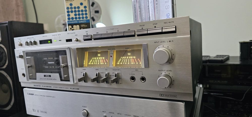 Casetofon Deck Sanyo Plus D 65