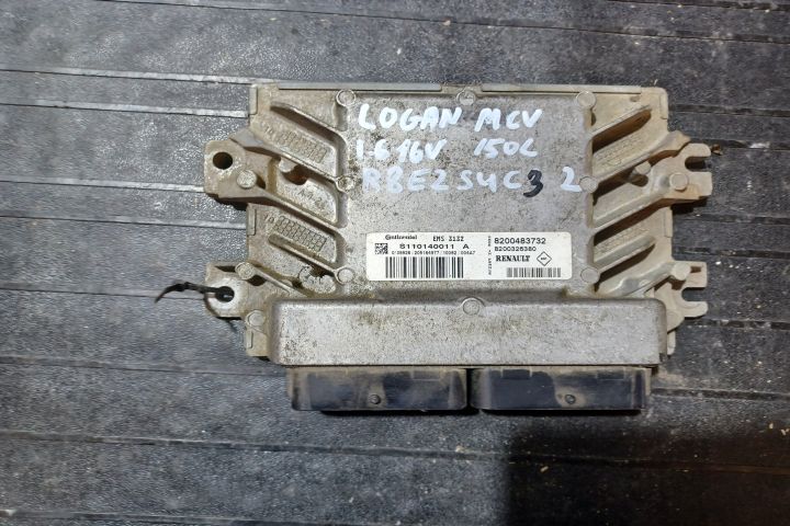 Calculator motor ECU S110140011 8200483732 - 1.6 16 V S110140011 8200