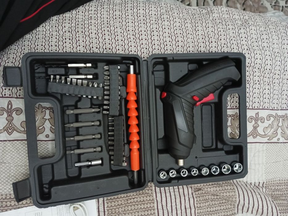 Мини электро дрель