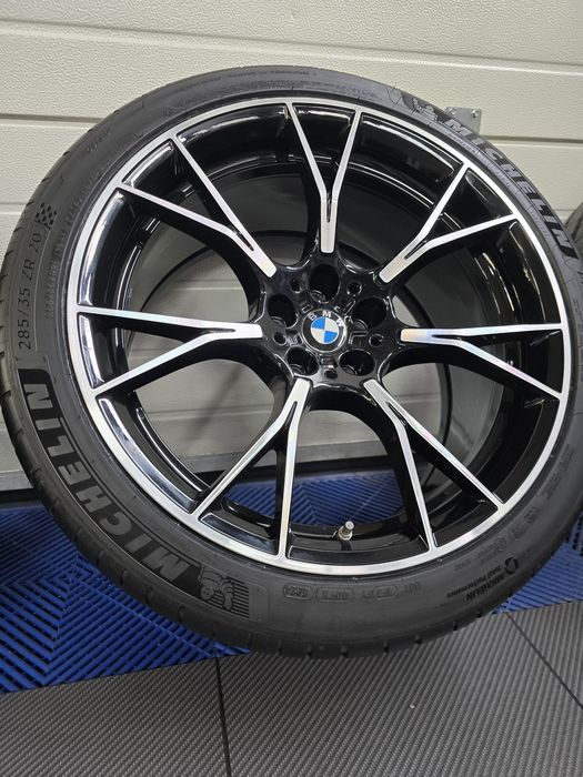 Оригинални 20 BMW M5 F90 джанти + гуми, OEM, перфектни