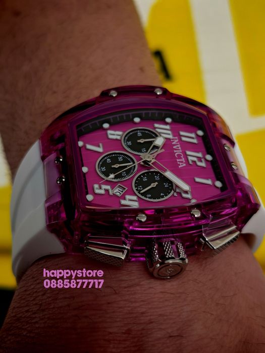 INVICTA Ghost Purple 47 mm, Инвикта нов ръчен часовник