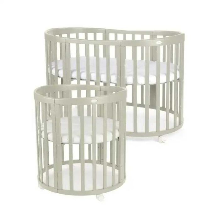 НОВО Кошара за Бебе Смарт 7в1 Овал, Детско Легло 0-10 год.Olive