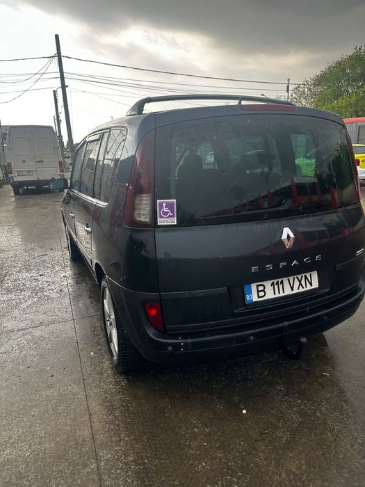 Vand renault espace 4 in stare buna de fuctionare cu sistem pentru persoanele cu handicap