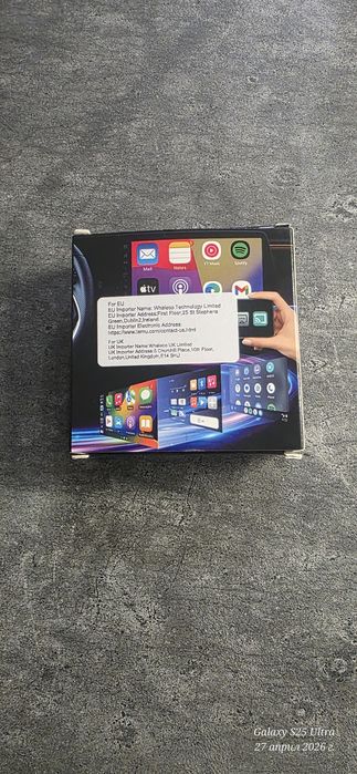 Адаптер Wireless CarPlay & Android Auto 4-в-1