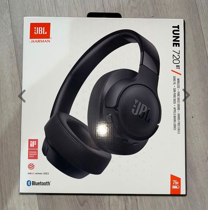 Наушники JBL Tune 720BT черный