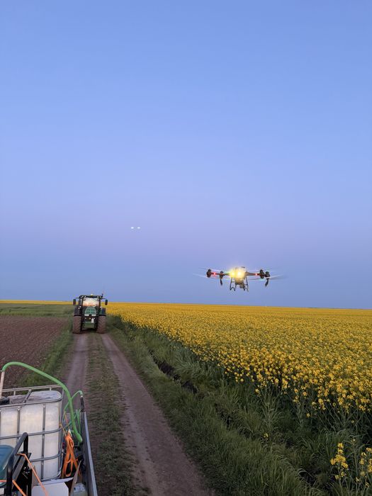 Prestez servicii cu drona agricola T50