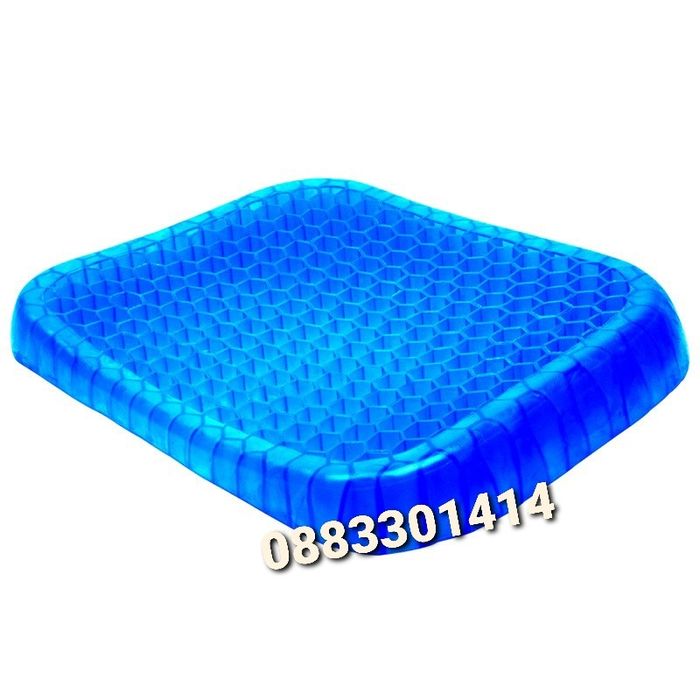 Ортопедична гел възглавница за стол, офис, автомобил