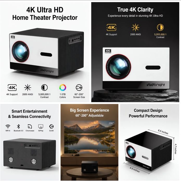 Проектор DLD C5 Max 4k