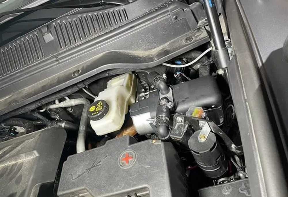 Установка предпускового подогревателя