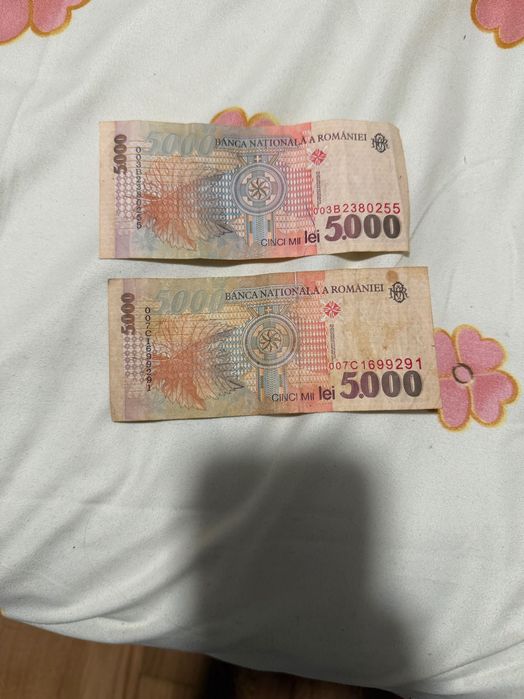 Bancnota 5.000 Lei 1998 Seria 003B2380255
