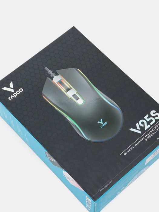 Rapoo V25S — Проводная игровая мышь с RGB