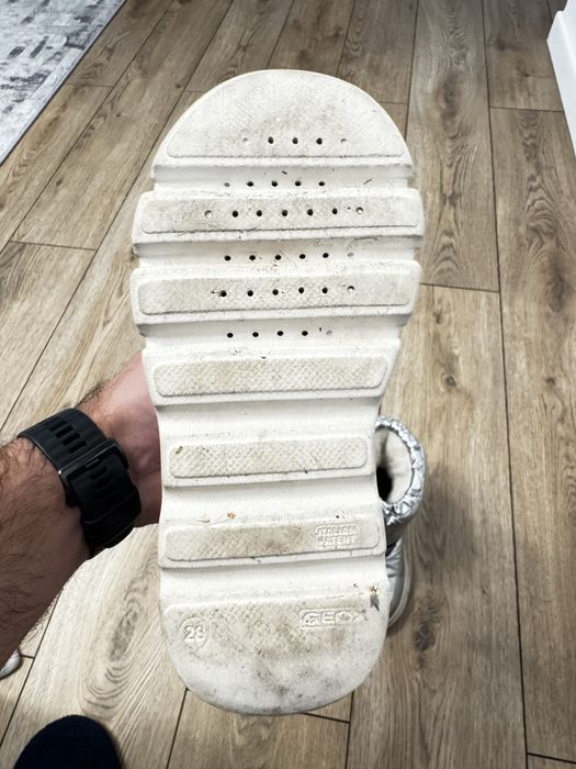 Cizme fetite Geox imblanite si inpermeabile