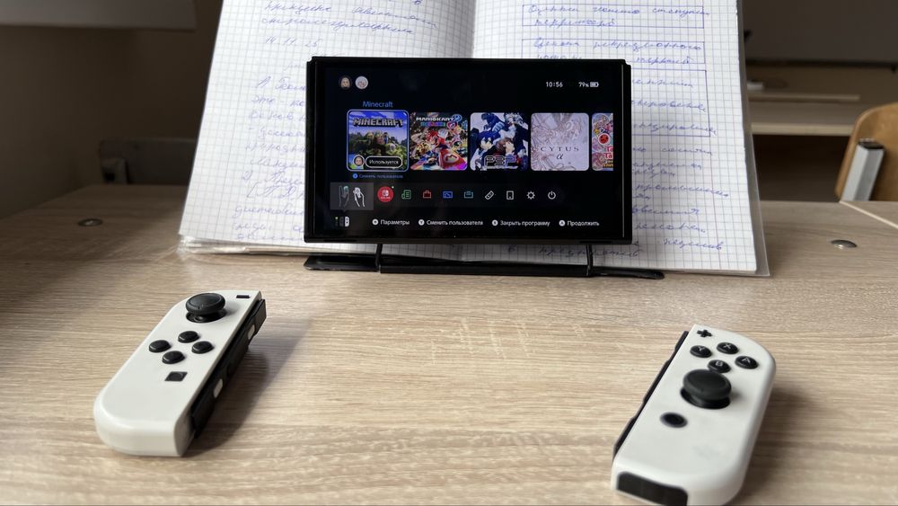 Nintendo switch Oled 256gb прошитый