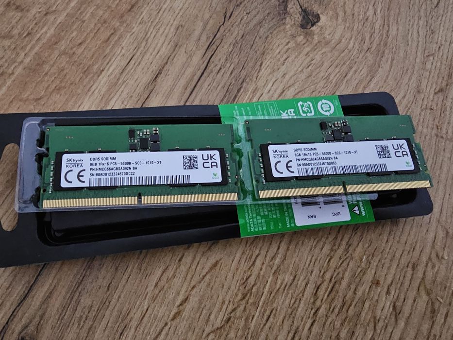 16 gb Ram DDR5 5600mhz laptop