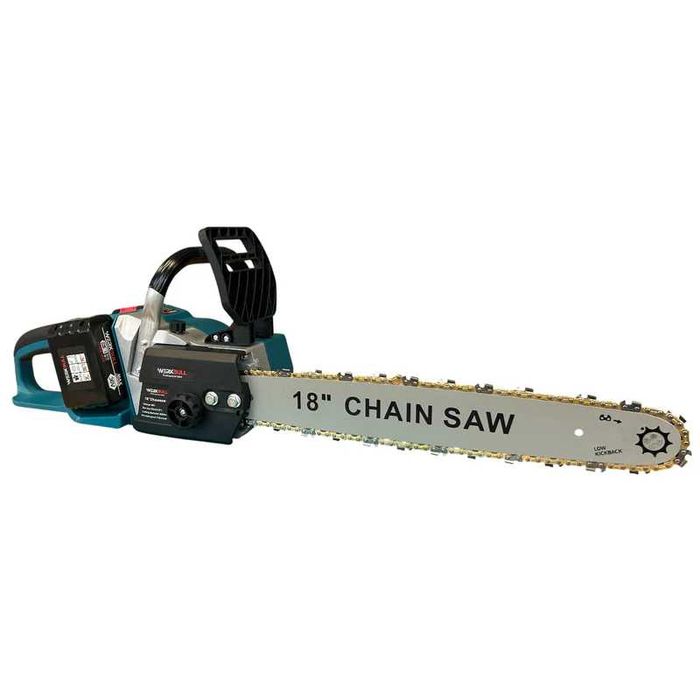 Акумулаторна Резачка 50см. за Дърва 36V 10Ah+ 2 Батерии и зарядно