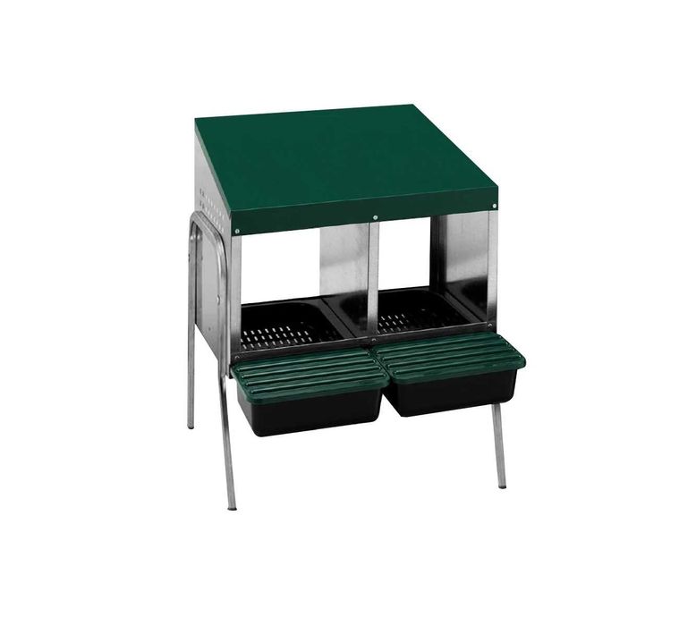 Cuibar pasari MG-02WS PROFI cu picioare si colector de oua