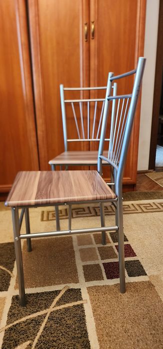 Scaune metalice noi pt bucatarie sau living