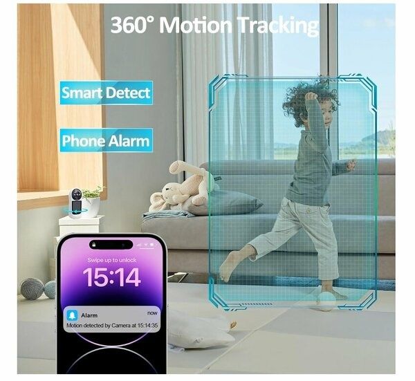 ABQ‑V5 Wi‑Fi Videonanya yosh bola uchun camera