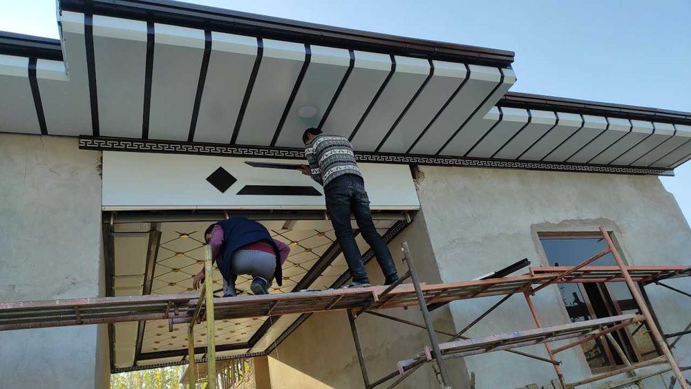 Монтаж алюкобонда Alyucobond o`rnatish