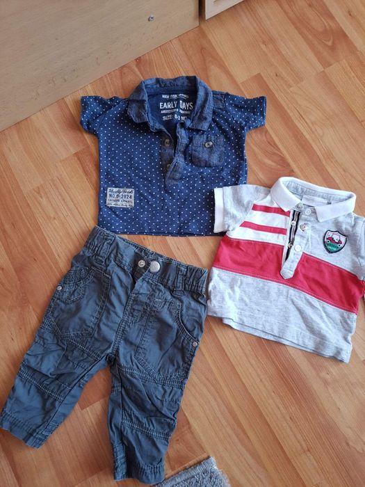 Лот бебешки дрехи за новородено,за момче 50 бр