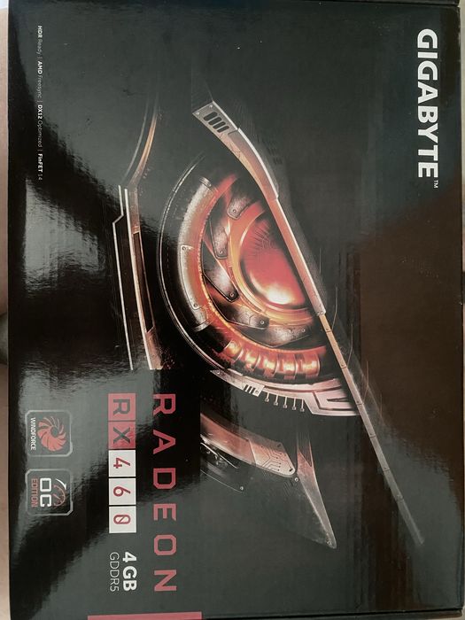 Видеокарта RX460 Gigabyte 4gb